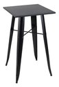 Ver mais imagens de Conjunto Mesa Bistrô Tolix + 4 Banquetas Allegra Altas – Estilo e Elegância Preto