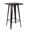 Ver imagem 7 de Conjunto Mesa Bistrô Tolix + 4 Banquetas Allegra Altas – Estilo e Elegância Preto