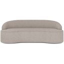 Ver imagem 3 de Sofá 4 Lugares Curvo Sala de Estar Living Lótus D02 Bouclê Bege 230 cm B-62 - Lyam Decor