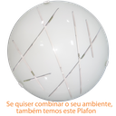 Ver imagem 3 de Arandela Moderna Solaris Calha Vidro Curvo Tema Tema Lapis