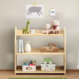 Estante Multiuso Infantil Organizadora Montessori Yasmin - 2