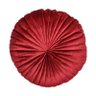 2 Almofadas Redondas Rendy em Veludo Várias Cores Cor:terracota e Vermelho - 3