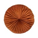 Ver imagem 2 de 2 Almofadas Redondas Rendy em Veludo Várias Cores Cor:terracota e Vermelho