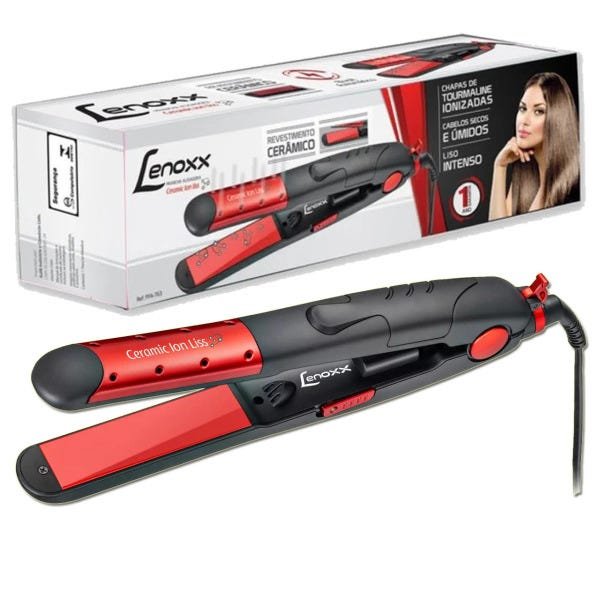 Prancha Chapinha Ion 2600 + Secador Cabelo 1900w - Lenoxx - 4