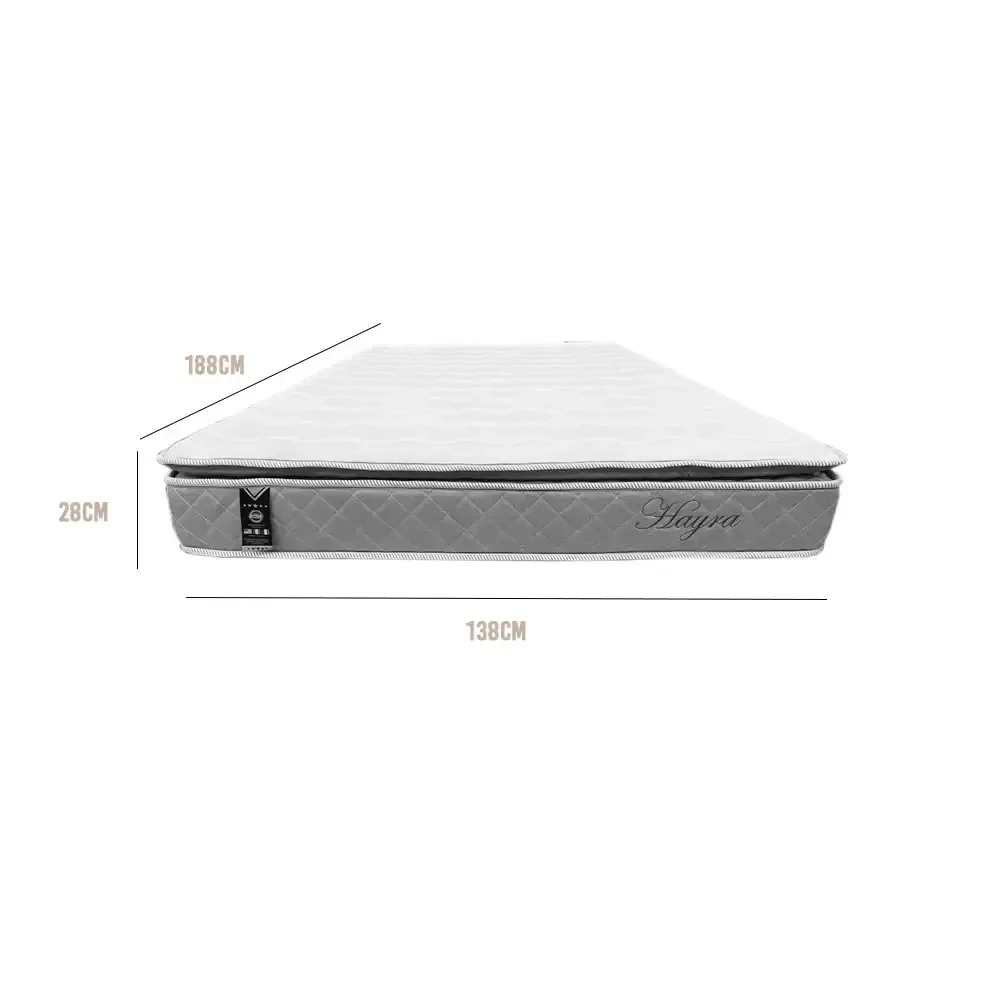 Colchão Hayra Casal 28x188x138 D40 Sobral Rezende Cor Cinza - 2