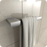 Porta Toalhas Para Rosto Master Cromado Dupla Fixação - 1