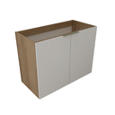 Ver imagem 2 de Gabinete de Banheiro sem Cuba Vittare 79,6cm Estilare Gab5002 Carvalho/branco