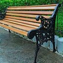 Ver imagem 2 de Banco de Jardim Modelo Inglês Pés de Alumínio Fundido - Preto
