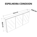 Ver imagem 5 de Espelheira Banheiro Conexion 122 ( Vai Montada )