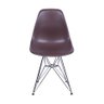 Cadeira Charles Eames Eiffel Dkr Base Cromada:café - 2