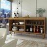 Aparador Buffet Royal 4 Portas Nature/off White - Panorama Móveis - 2