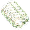 Ver imagem 1 de Sousplat Beija Flor Orquídea - 12 Peças - com Base