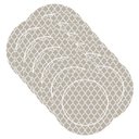 Ver imagem 1 de Sousplat Arabic Fendi - 12 Peças - com Base