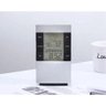 Relogio Estacao Metereologica Led de Mesa Termometro Higrometro Umidade Ar Medidor Previsao - 6