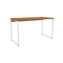 Ver imagem 2 de Mesa Escritório Secretaria Desk 136 Canela/branco