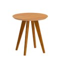 Ver imagem 1 de Mesa Lateral Classic Redonda Nature - Imcal Móveis