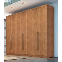 Guarda Roupa Bari Plus 6 Portas 8 Gavetas Novo Horizonte - 3
