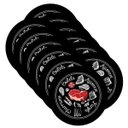 Ver imagem 1 de Sousplat Churrasco Black - 12 Peças - com Base