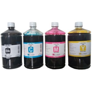 Kit Refil 4 Litros Tinta APOLLO INKJET Compativel Com HP Deskjet 2774 3776 416 Advantage 3776 6476 2