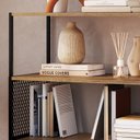 Ver imagem 6 de Rack 180 Cm 2 Pt Estante 77 Cm Industrial 27x24 Mell Preto Pp