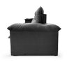 Sofá Retrátil/Reclinável Verona 2,30M Suede Velut Cinza com Molas No Assento - King House - 6