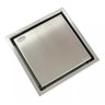 Ralo Linear Inox Embutido Tampa Invisivel 15x15cm Banheiro - 10