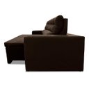 Ver imagem 4 de Sofá Retrátil/Reclinável Arizona 2,30m Suede Velut Marrom - King House