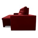 Ver imagem 4 de Sofá Retrátil/Reclinável Arizona 2,30m Suede Velut Vermelho - King House