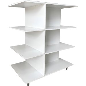 Balcao Central Prateleira Gondola Mdf