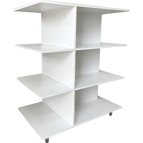 Balcao Central Prateleira Gondola Mdf