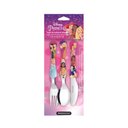 Ver imagem 3 de Talheres Infantil Princesa Jogo Garfo Faca Colher 3un