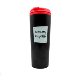 Copo Viagem Eu Te Amo E Ponto Final 450ml Zona Criativa - 3