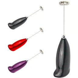 Misturador Portátil Mini Mixer Batedor de Café e Bebidas Cremosas:roxo - 5