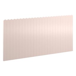 Painel de Parede Farm 225x109x37cm Rosê sem Led - Matic Móveis - 1