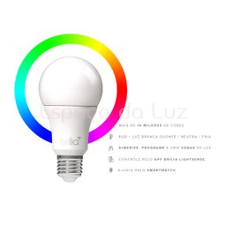 Smart Lâmpada Inteligente Brilia Wifi 9w Led Comp. Alexa - 2