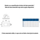 Ver imagem 2 de Clip Base Fixadora Abraçadeira Autoadesivo 9mm - 200pçs Reimold Clip Base Rk2