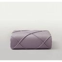 Ver imagem 5 de Peseira Drapeada Veludo Luxo 2,90x0,50m Dupla Face cama king Rosa Quartzo