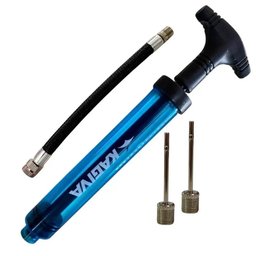 Bomba de Inflar Dupla Ação Kagiva Azul - 1