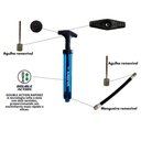 Ver imagem 2 de Bomba de Inflar Dupla Ação Kagiva Azul