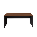 Ver imagem 4 de Mesa Diretor Start Pé Painel 170 cm Marrom/Preto Gebb Work