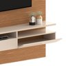 Painel Rack Suspenso 130 para TV Melbourne Noce Off White - 4