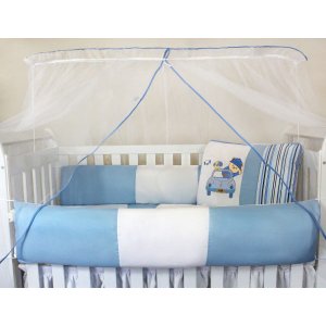 Kit Berço Kids com Mosquiteiro Comum - Carro