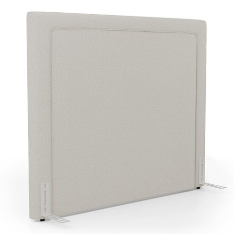 Cabeceira Cama Box Queen Size Alba 160cm com Frame Linho Bege - Desk Design