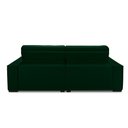 Ver imagem 5 de Sofa Retratil Reclinavel 2 Lugares 2,50 Vitória Veludo Verde Lansofbr
