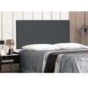 Ver imagem 2 de Cabeceira Painel Verona Para Cama Box King 195 cm Suede - D’Rossi - Cinza