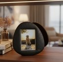 Ver imagem 3 de Decoração Porta Retrato Courino Casco Preto Goods Br 665038