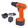 Furadeira e Parafusadeira A Bateria Black+Decker 9.6V CD961 - 2