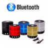 Mini Caixa de Som Bluetooth Fm Micro SD USB Academia Festa - 8
