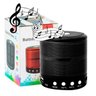 Mini Caixa de Som Bluetooth Fm Micro SD USB Academia Festa - 4