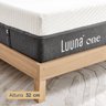 Colchão Luuna One Solteiro Especial, Espuma Viscoelástica Alta Densidade, Máximo Suporte e Ergonomia - 4
